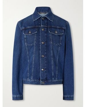 Canali Denim Jacket - Blue
