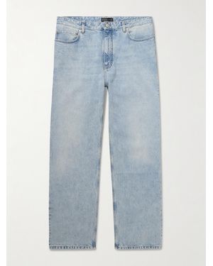 Balenciaga Straight-Leg Jeans - Blue