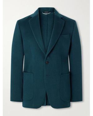 Tom Ford Woven Cashmere Blazer - Blue
