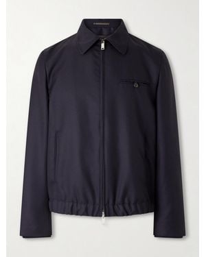 Slowear Il Primo Wool-Canvas Jacket - Blue