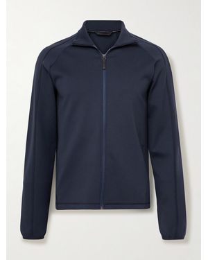 Aztech Mountain Ajax Slim-fit Stretch-jersey Zip-up Ski Mid-layer - Blue