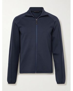 Aztech Mountain Ajax Slim-fit Stretch-jersey Zip-up Ski Mid-layer - Blue