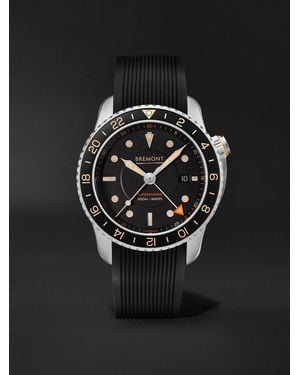 Bremont Supermarine S502 Automatic Gmt Stainless Steel Watch, Ref. S502-Bk-R-S - Black