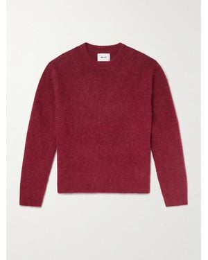 NN07 Russell 60012 Alpaca-Blend Jumper - Red