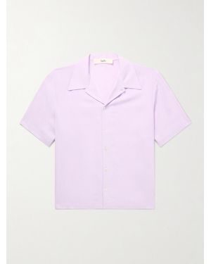Séfr Noam Convertible-collar Voile Shirt - Pink