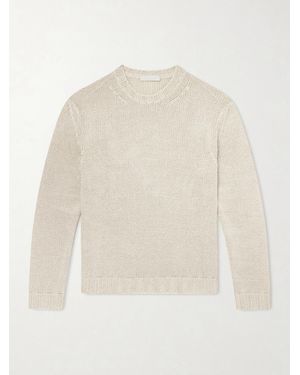 Saman Amel Gio Silk Jumper - White