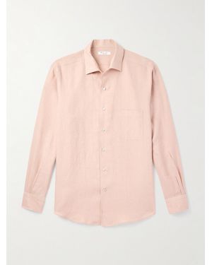 Loro Piana André Linen Shirt - Pink