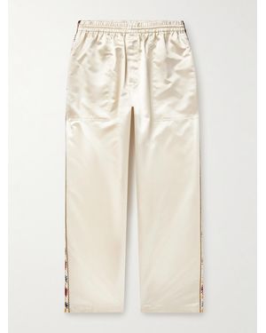 Bode Pantaloni Sportivi A Gamba Dritta - Neutro