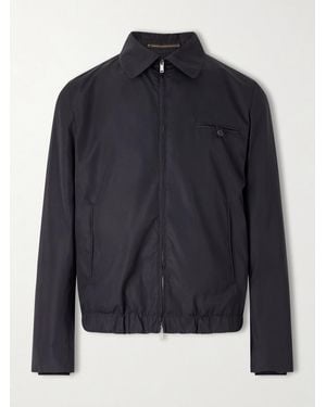 Slowear Woven Bomber Jacket - Blue
