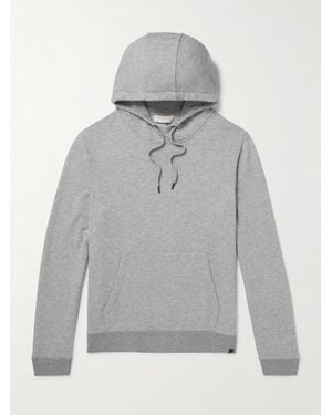 Derek Rose Quinn Cotton And Modal-Blend Jersey Hoodie - Grey