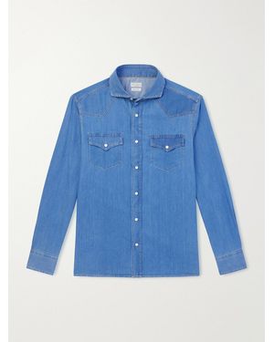 Brunello Cucinelli Denim Shirt - Blue