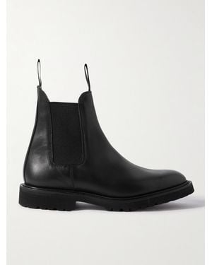 Tricker's Gigio Leather Chelsea Boots - Black