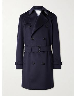 Burberry Trench Doppiopetto - Blu