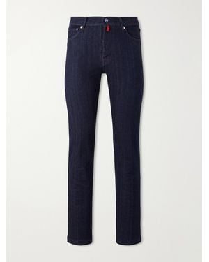 Kiton Straight-Leg Jeans - Blau