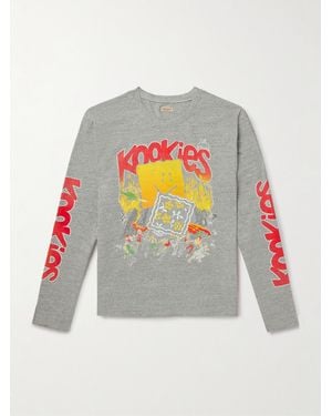 Kapital Buster Peckish Bowy Printed Cotton-Jersey T-Shirt - White