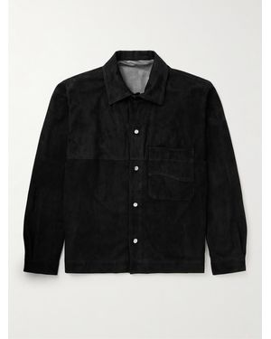 STÒFFA Suede Blouson Jacket - Black