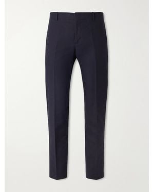 Orlebar Brown Ray Straight-Leg Cotton-Blend Trousers - Blue