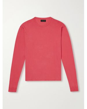 Les Tien Cotton-Jersey T-Shirt - Red