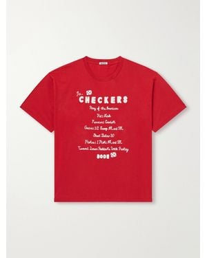 Bode Embroidered Cotton-Jersey T-Shirt