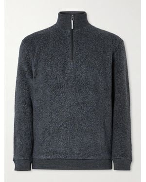 Houdini Alto Woolly Treemerino Fleece Half-Zip Ski Mid-Layer - Black