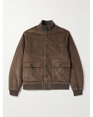 Valstar Ino Cotton-Blend Corduroy Padded Jacket - Brown