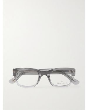 Kingsman Cutler And Gross 0868 Square-Frame Acetate Optical Glasses - Multicolour