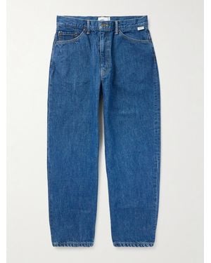 WTAPS Blues Straight-Leg Cropped Jeans