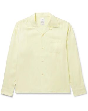 Visvim Keesey Convertible-Collar Woven Shirt - Yellow