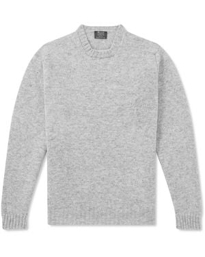 William Lockie Virgin Wool Sweater - Gray