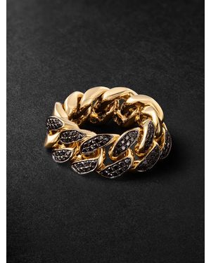 SHAY 18-Karat Diamond Ring - Black