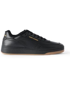 スニーカー SAINT LAURENT Men Sneakers 820087 00N00 1000 Black GYM sneakers in smooth leather | Saint Laurent | YSL DK