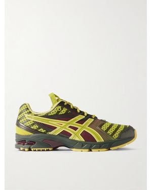Asics Ub9-s Gel-ds Trainer 14 Rubber-trimmed Mesh Trainers - Green
