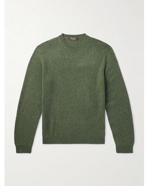 Loro Piana Fobello Cashmere Jumper - Green