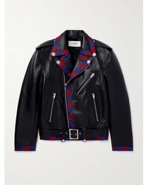 Celine Giacca Biker - Blu