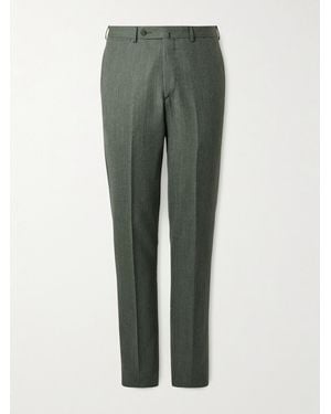 Sid Mashburn Kincaid No. 3 Straight-leg Wool Suit Trousers - Green