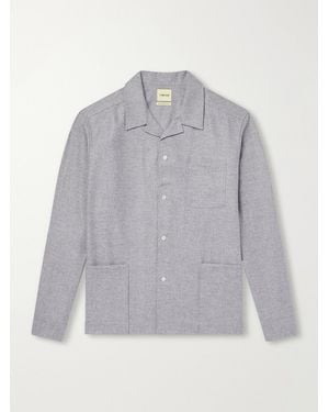 De Bonne Facture Virgin Wool Overshirt - Grey