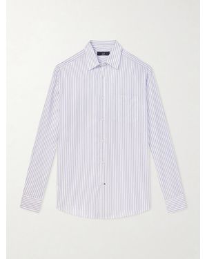dunhill Striped Cotton Shirt - White