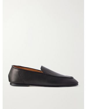 AURALEE Leather Loafers - Black