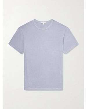 James Perse Combed Cotton-Jersey T-Shirt - Purple