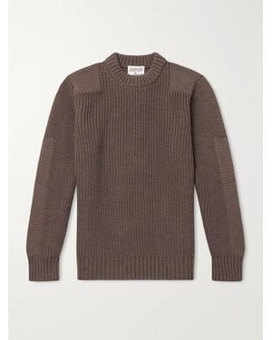 S.N.S. Herning Robust Wool Jumper - Brown