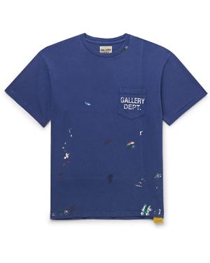 GALLERY DEPT. コットンジャージー Tシャツ ロゴプリント GALLERY DEPT】ロゴプリント コットンジャージー Tシャツ