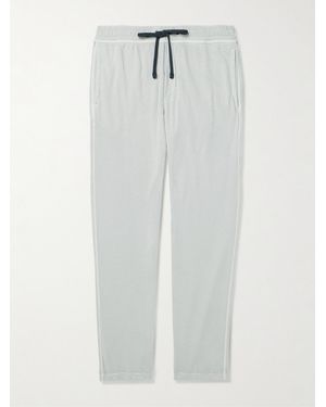 James Perse Straight-Leg Cotton-Jersey Joggers - White