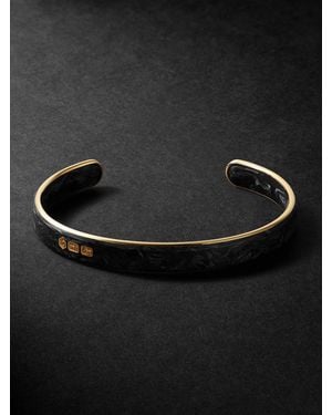 David Yurman Streamline® 18-karat Gold Forged Carbon Cuff - Black