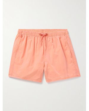 CDLP Straight-Leg Mid-Length Swim Shorts - Pink