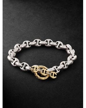 Hoorsenbuhs Open-linktm Sterling Silver Diamond Chain Bracelet - Black