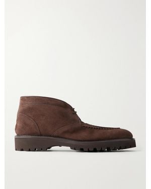 John Lobb Field Chukka Desert Boots - Braun