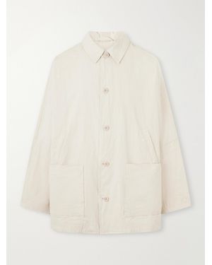 Casey Casey Weiping Crinkled-Cotton jacket - Natur