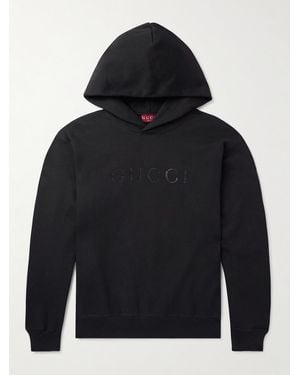 Black hoodie gucci online