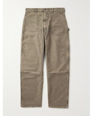 Maison Margiela Pantaloni A Gamba Larga - Neutro