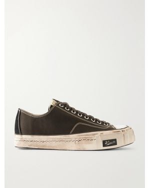 Visvim Skagway Canvas Trainers - Black